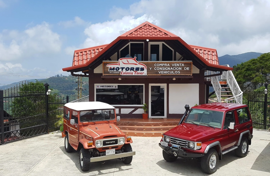 Repuestos en la Colonia Tovar